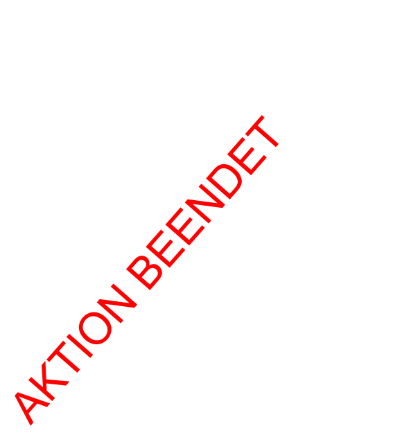 AKTION BEENDET